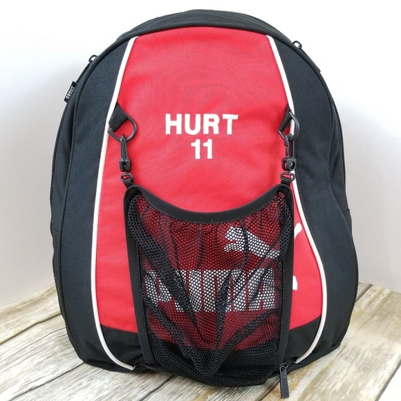 Puma Other - Puma Red and Black Ball Net BackPack